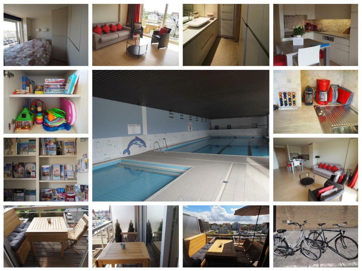 Appartement Sur La Digue - De Haan - Le Coq - Silver Beach D2 Ngoại thất bức ảnh